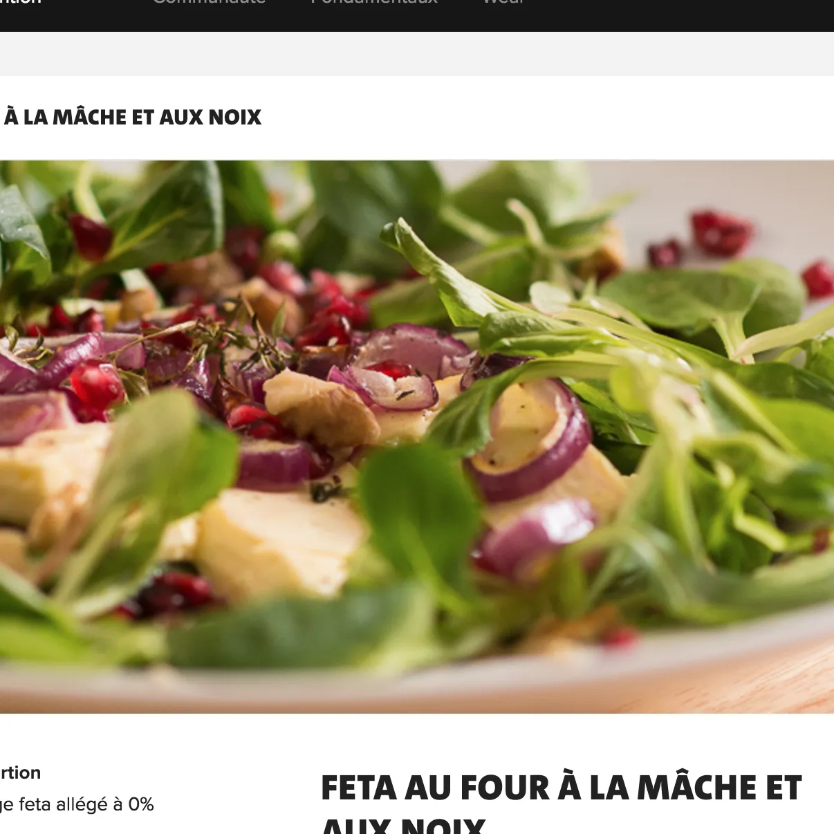 FETA AU FOUR A LA MACHE ET AUX NOIX