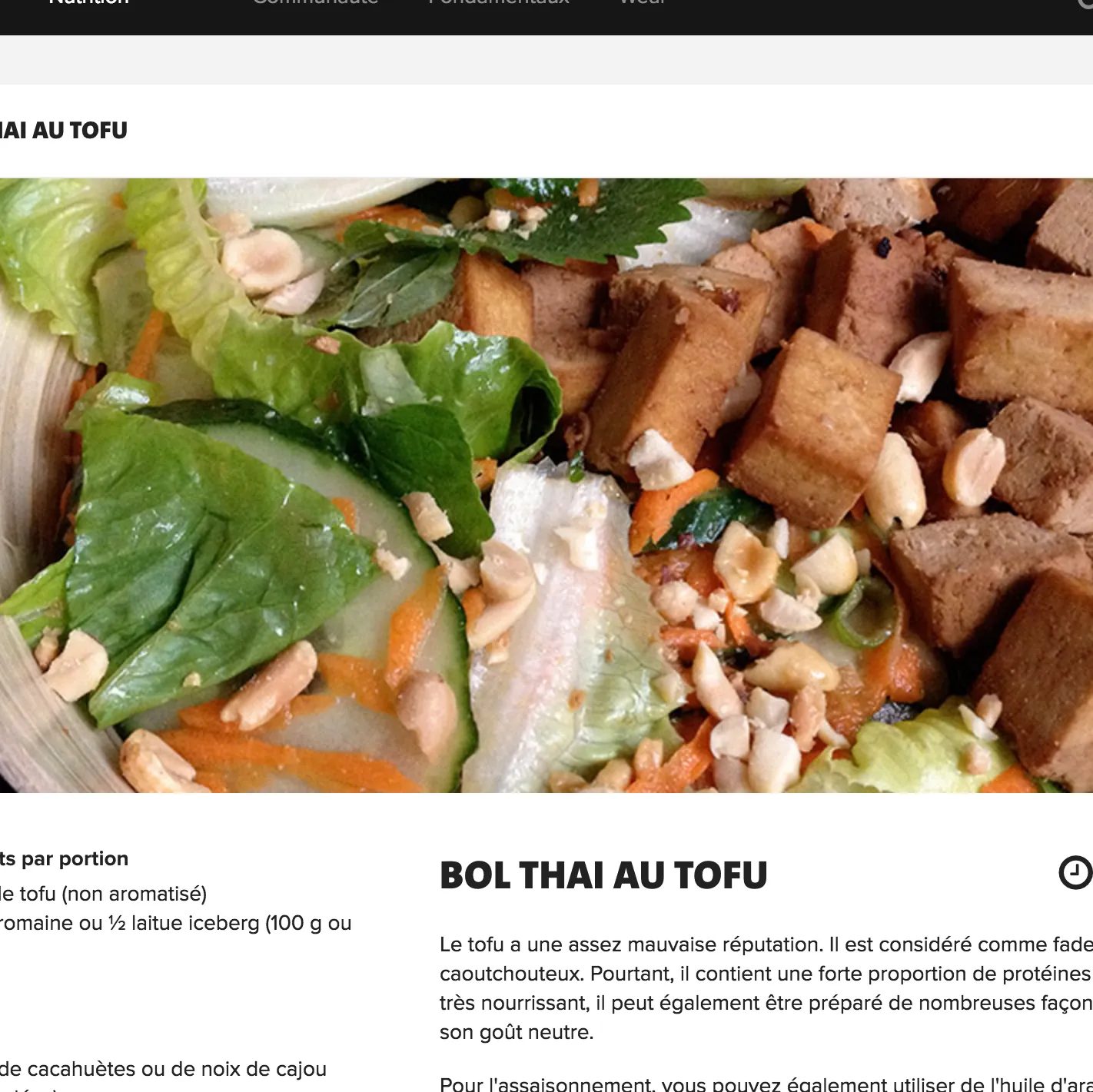 BOL THAI AU TOFU